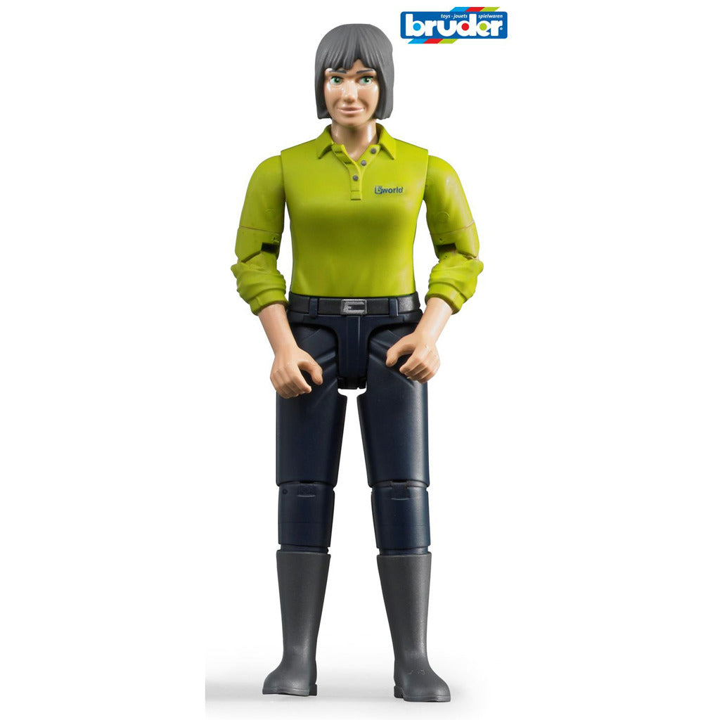 Bruder B-World Figura Mujer pantalones azules