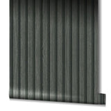 Papier peint mural nord botanica en bois noirs et gris