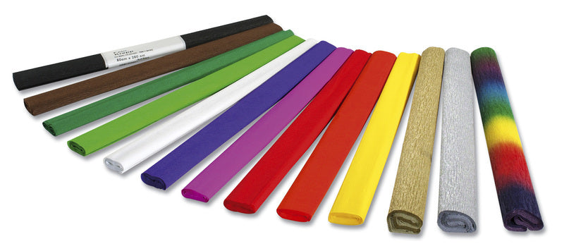 Folia fo-822106 krep papir 50cmx2,5m krčenje 10 krat rumeno
