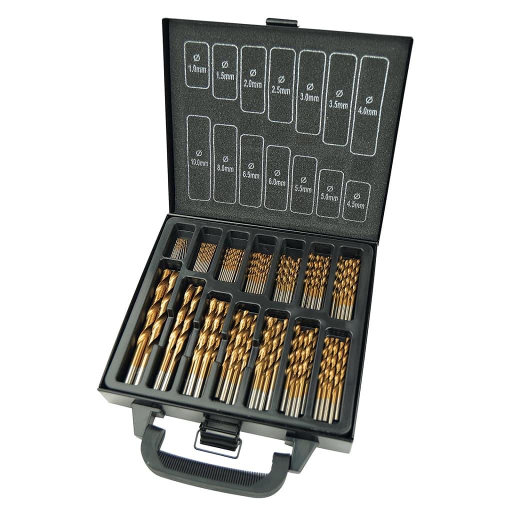 Brüder Mannesmann Brüder Mannesmann 99-part Drill Set HSS Titanium