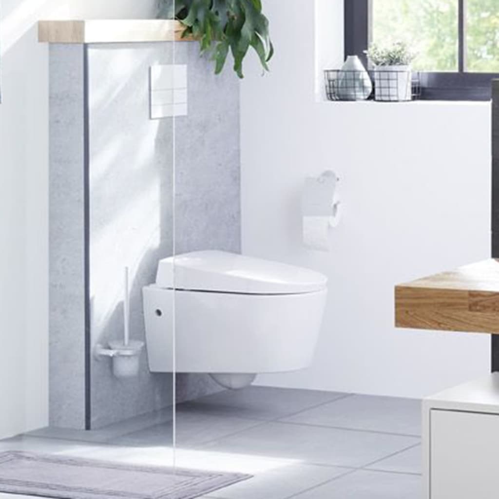 Piccolo supporto per la toiltrol di Wolke Little Wolke con alluminio Apollo del coperchio