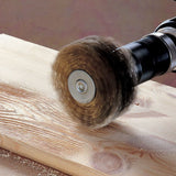 Wolfcrafs Weatcraft Wood Cetein Pinsel 80 mm giel