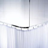 Ridder Corner doccia Curil Rail con ganci Universal Chrome 52500