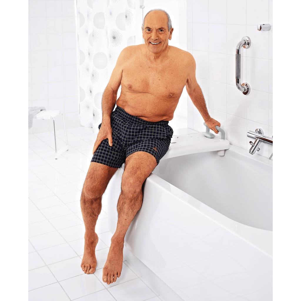 Ridder bathtub seat with handle white A0040101