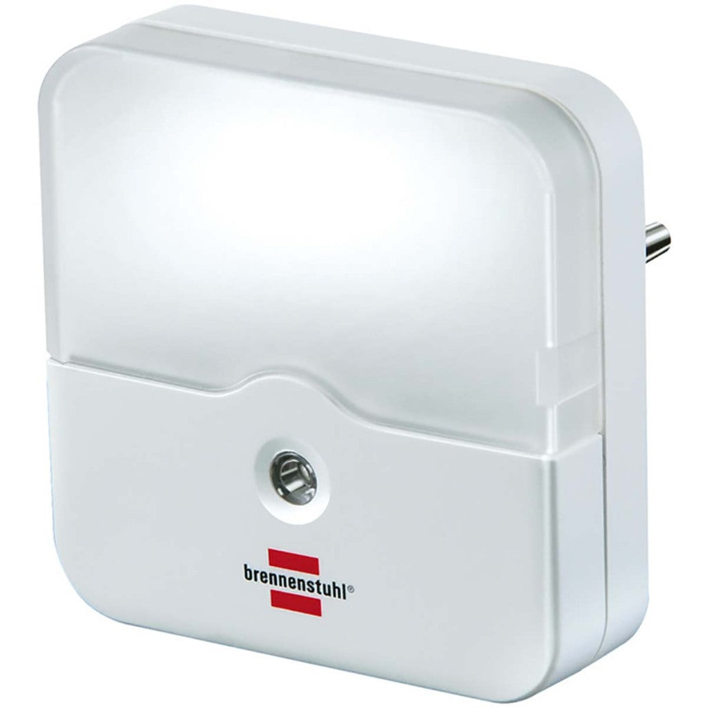 Brennenstuhl Square Led-Ori euml; Ntation light night light with twilight sensor White