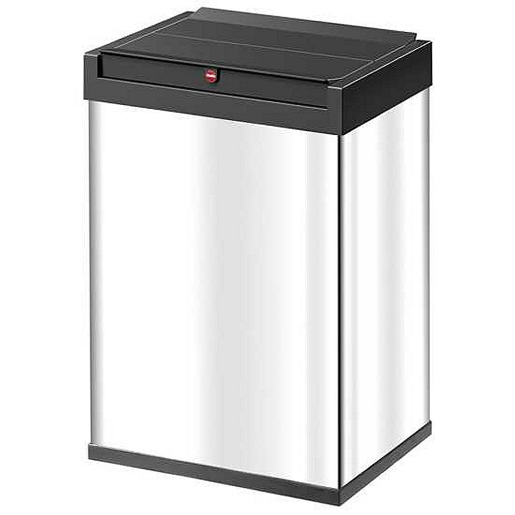 Hailo 0840-111 Big-Box Swing L Trash 35L Rustfrit stål sort