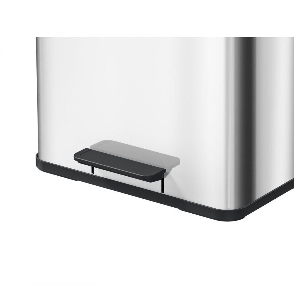 Hailo Öko Trio Plus Pedal Bin 3x9L sort