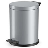 Secchio per pedale hailo hailo con secchio interno zincato solido m 12 l argento