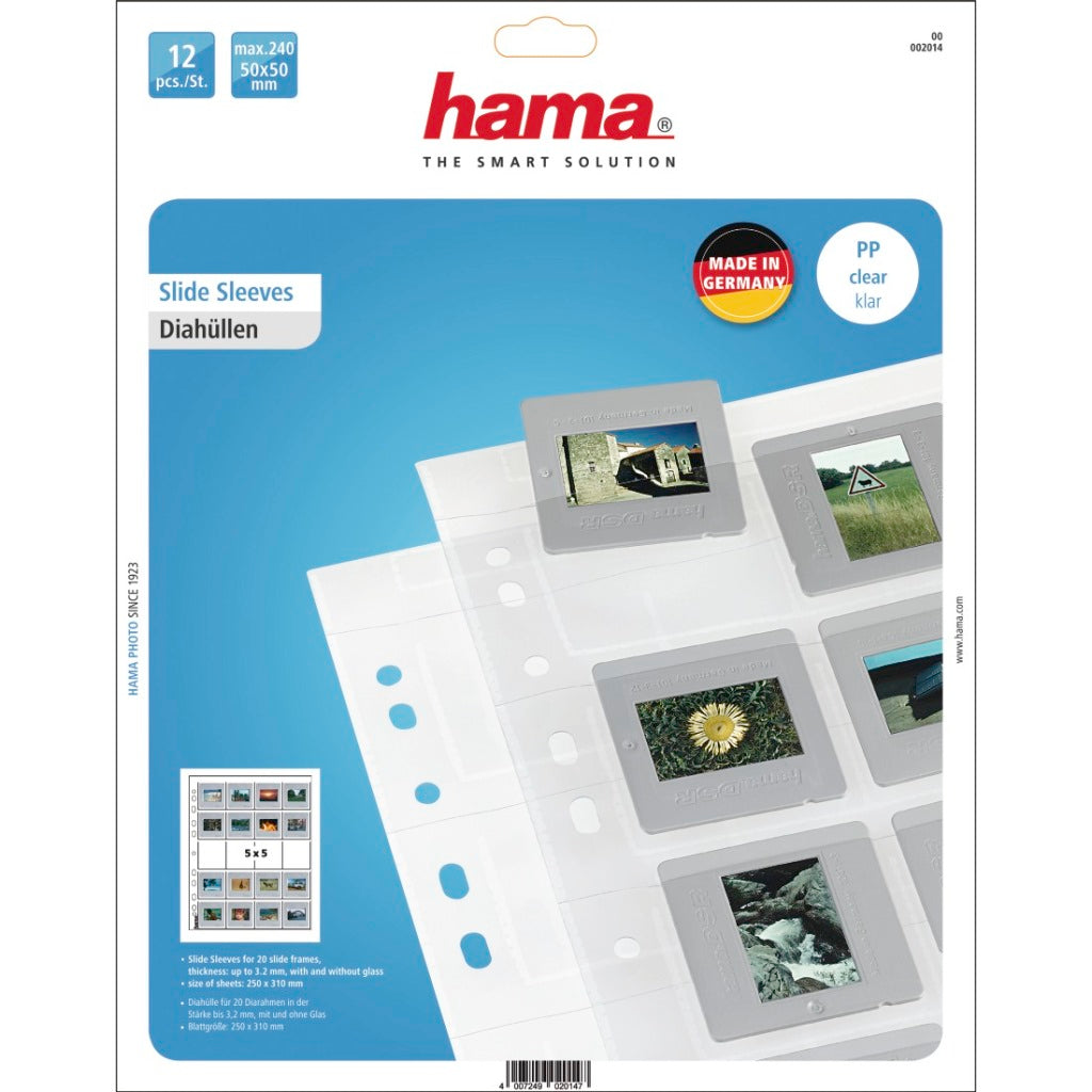 Hama negative magasiner 5x5 20 12 stykker