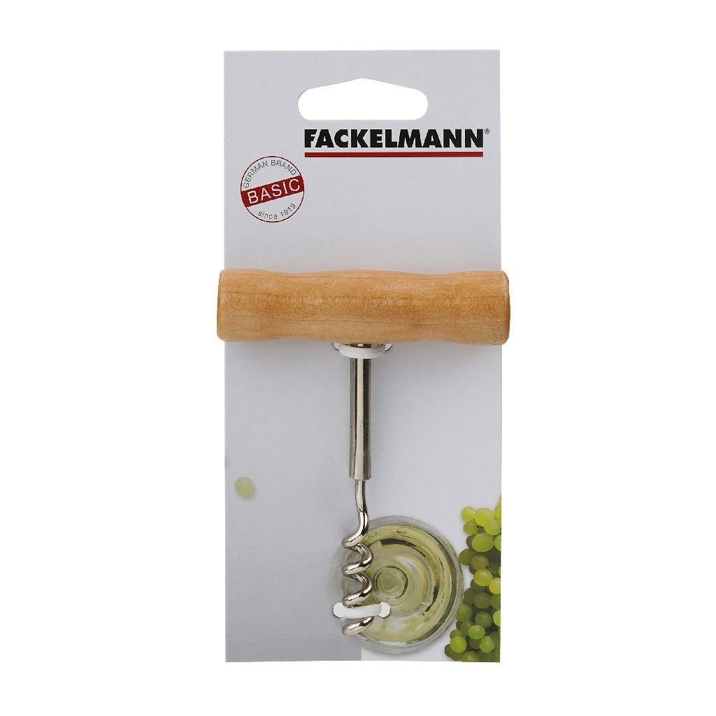 Fackellmorm Basis Corscrew 10.5 cm Holz Chrome