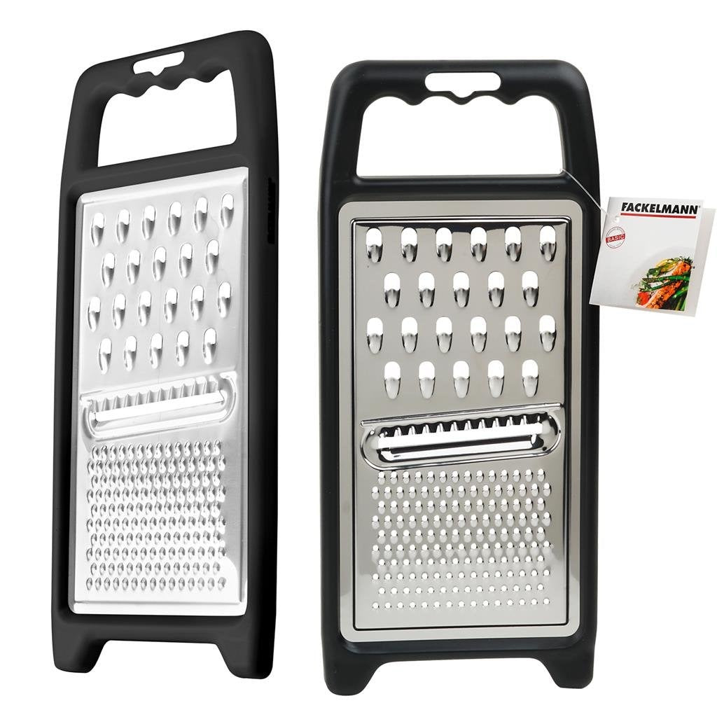FACKELMANN FACKELMANN BASIC RASP 25.8x11.5 cm Sort PS Rustfrit stål