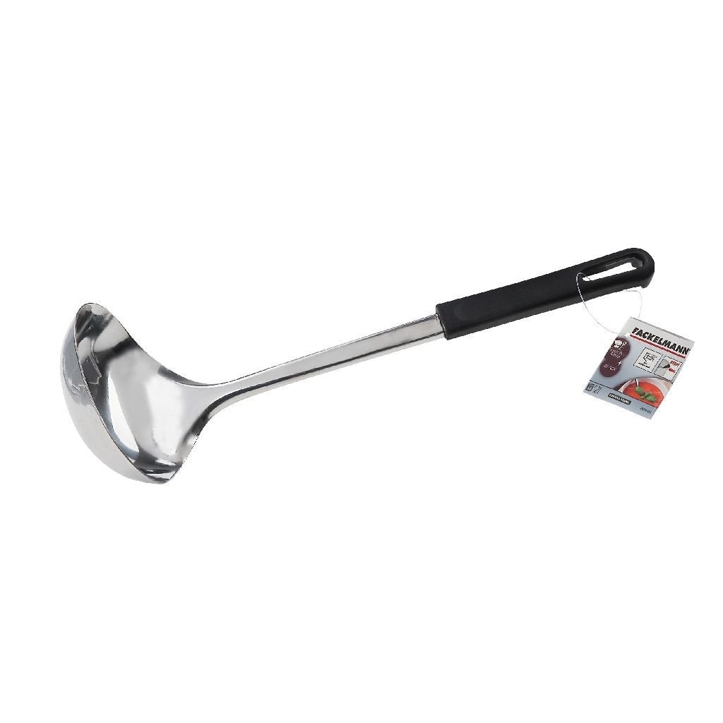 Fackelmann mad og mere subtil 30 cm sort PP rustfrit stål