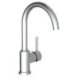 Schütte Schütte Eenknops Mixer med Round Tut Unicorn Chrome -farget