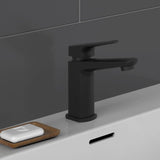Schütte Washbasin Mešani Raven Mat Zwart