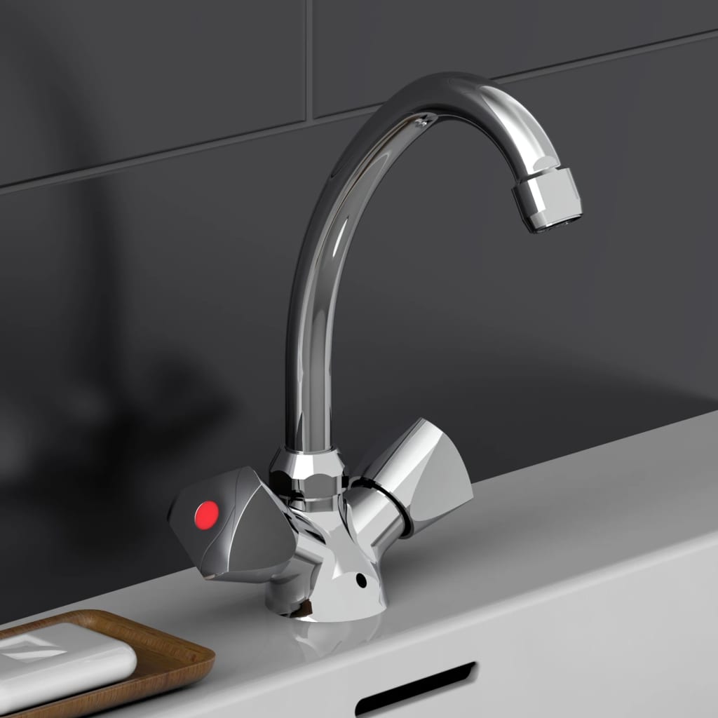 Schütte Schütte Washbasin Mixed Crane Two -Buttons Savino Chrome -Colored