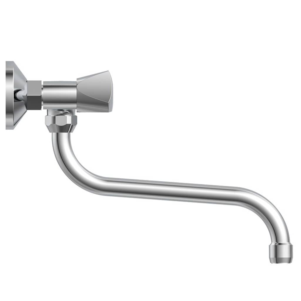 Schütte two -button wall mixer crane cesti chrome -colored