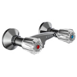 Schütte Schütte Shower Mixer Crane Two -Buttons Savino Chrome -colored