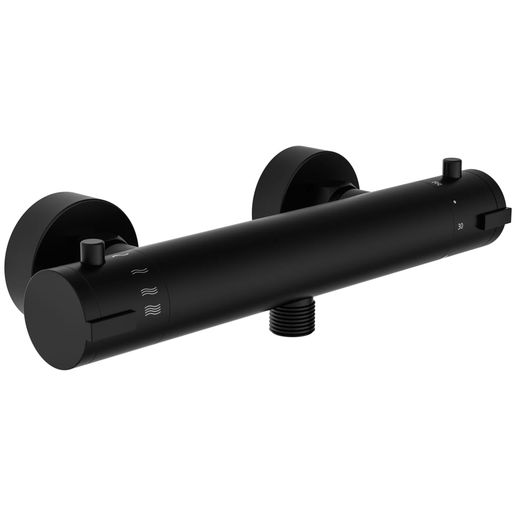 Schütte Schütte Shower Mixer London Thermostatic 5,5 cm matowy czarny