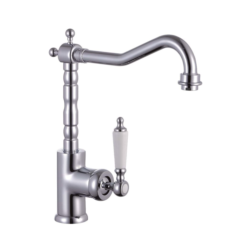 Schütte Schütte eenknops mikser w starym stylu Chrome -colored