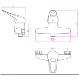 Schütte Schütte Shower Mixer Porto Chrome