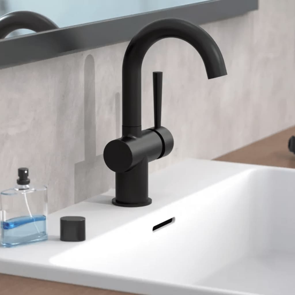 Schütte Schütte Washbasin Mixed with Silk Cornwall Matzwart