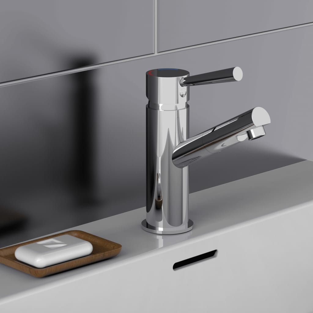 Mixer di washbasin schütte Stoccolma Chrome -colorato