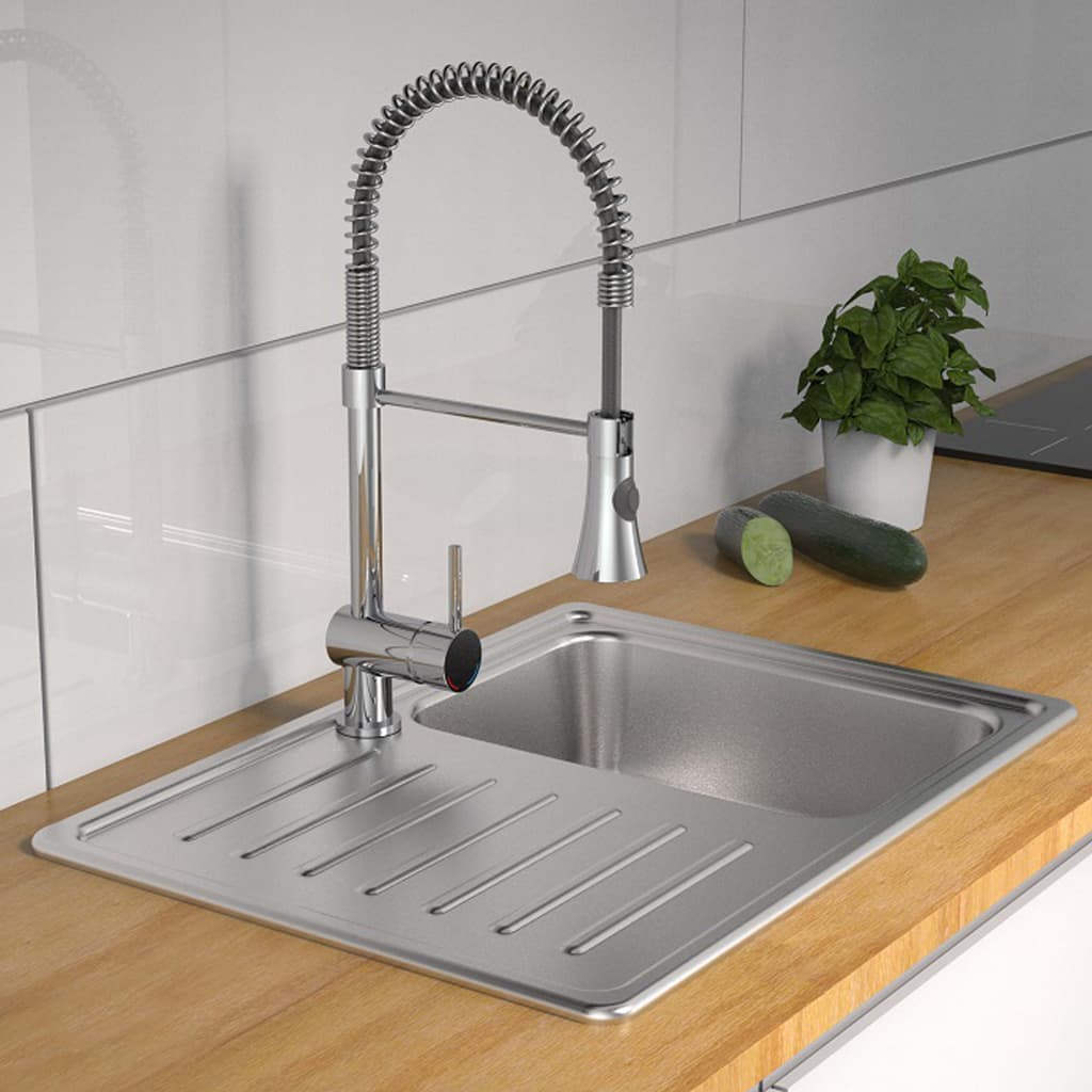 Schütte Schütte One -Button Mixer z spiralną wiosną chromem niskim ciśnieniem Kornwalii