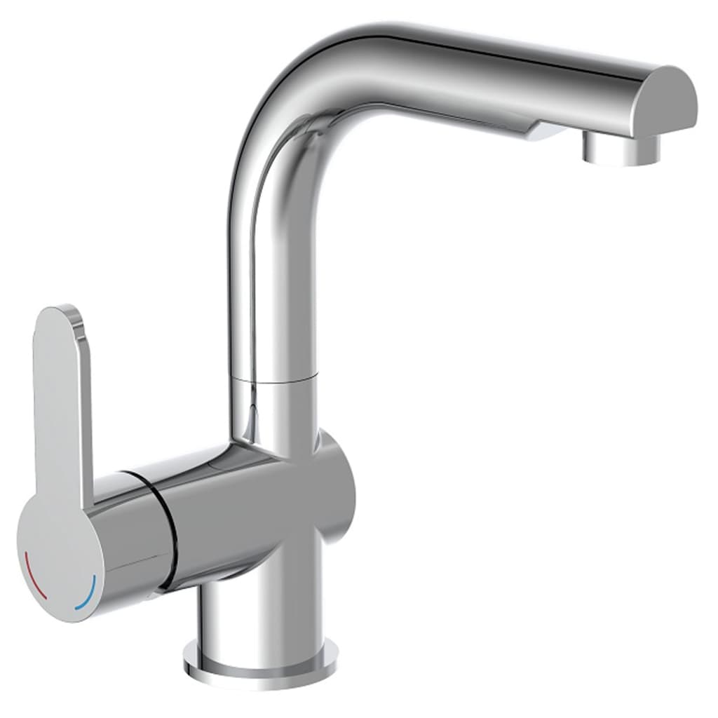 Schütte Schütte Washbasin Mixer z rozszerzonym londyńskim chromowanym wylewem