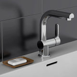 Schütte Schütte Washbasin Mixer z rozszerzonym londyńskim chromowanym wylewem