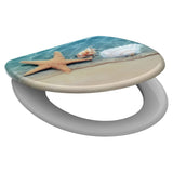 Siège de toilette Schütte avec plage de fermeture douce