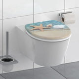 Siège de toilette Schütte avec plage de fermeture douce