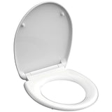 Schütt Toilette Sëtz wäiss Duroplast