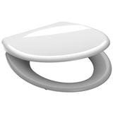 Schütt Toilette Sëtz wäiss Duroplast