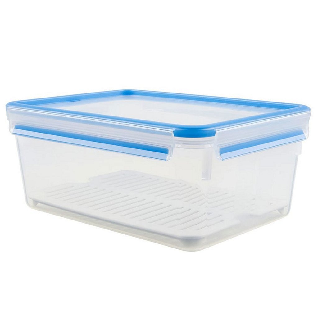 Emsa 512888 Clip Close Versholding Box + DeFrost Grid 3.7L Azul