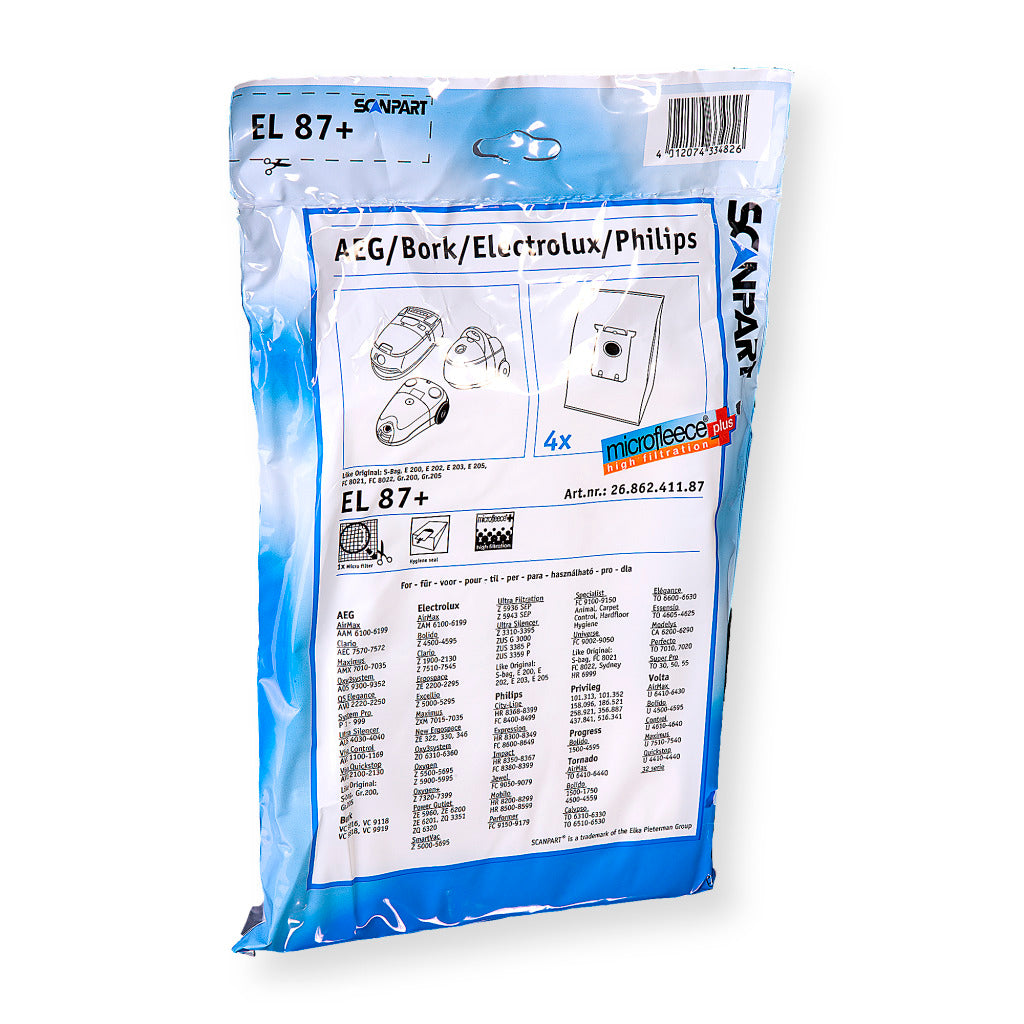 Philips 2686241187 EL87 and dust bag Phi Ele Universal Micro