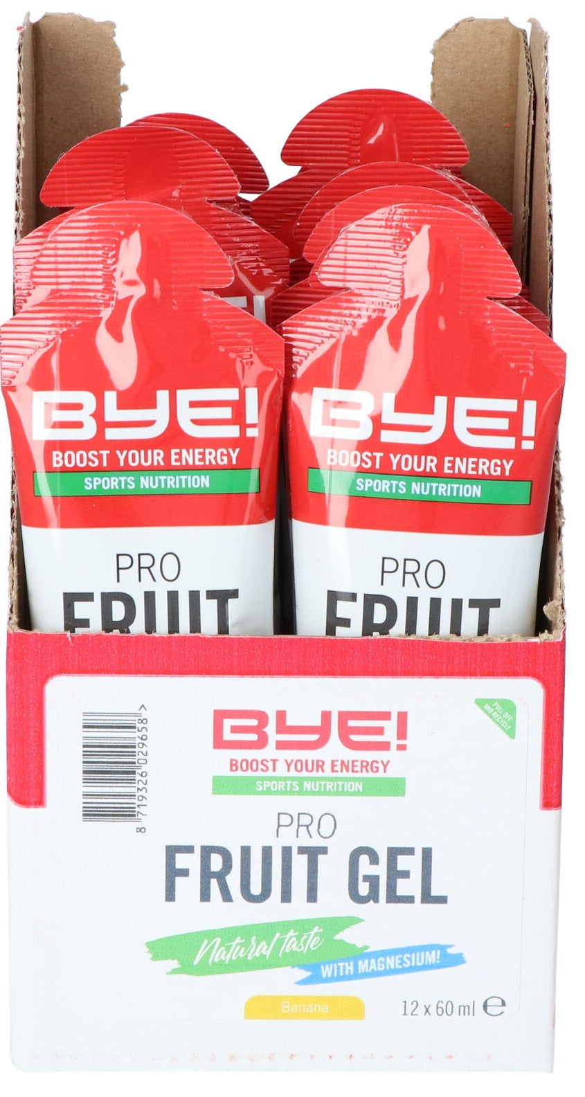 Äddi! Pro Uebst Gel Banana 60 ml (Këscht vun 12 Stécker)