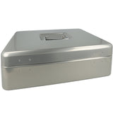 Westcott AC-E51002-Zi Casella di denaro 301x242x91mm Grigio argento, distribuzione in plastica con 5 soggetti