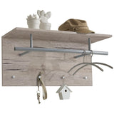 Stojak na ścian FMD 72x29.3x34,5 cm Sandiken w kolorze