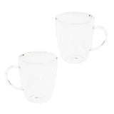 Hi Cappuccinoglazens set 2-piece 270 ml Transparent