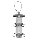 Hi Hi Hi Bird Feed Huisje Hanging 14x27.5 cm Stainless Steel