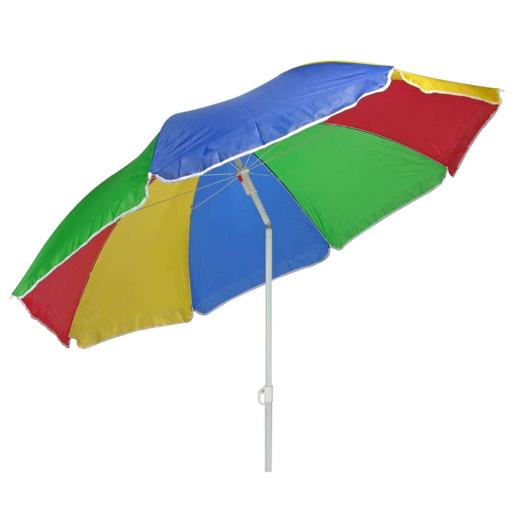 Hej Strandparasol 150 cm Multi -farvet