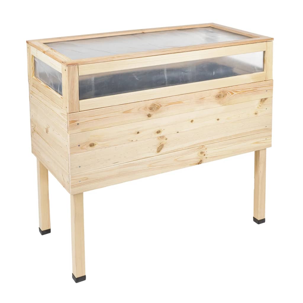 Cześć hi upośledzone pudełko z pokrywką 135 l Wood