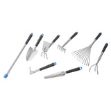 Ahoj 8-dílná zahradní nástroj Set Metal Silver Colored