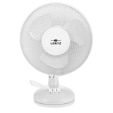 Ventilador de la mesa Lentz 23 cm blanco