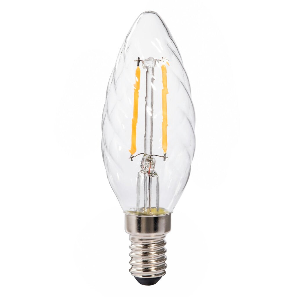 Xavax LED drut Glow E14 250LM zastępuje 25 W Lampa świecy ciepła biała