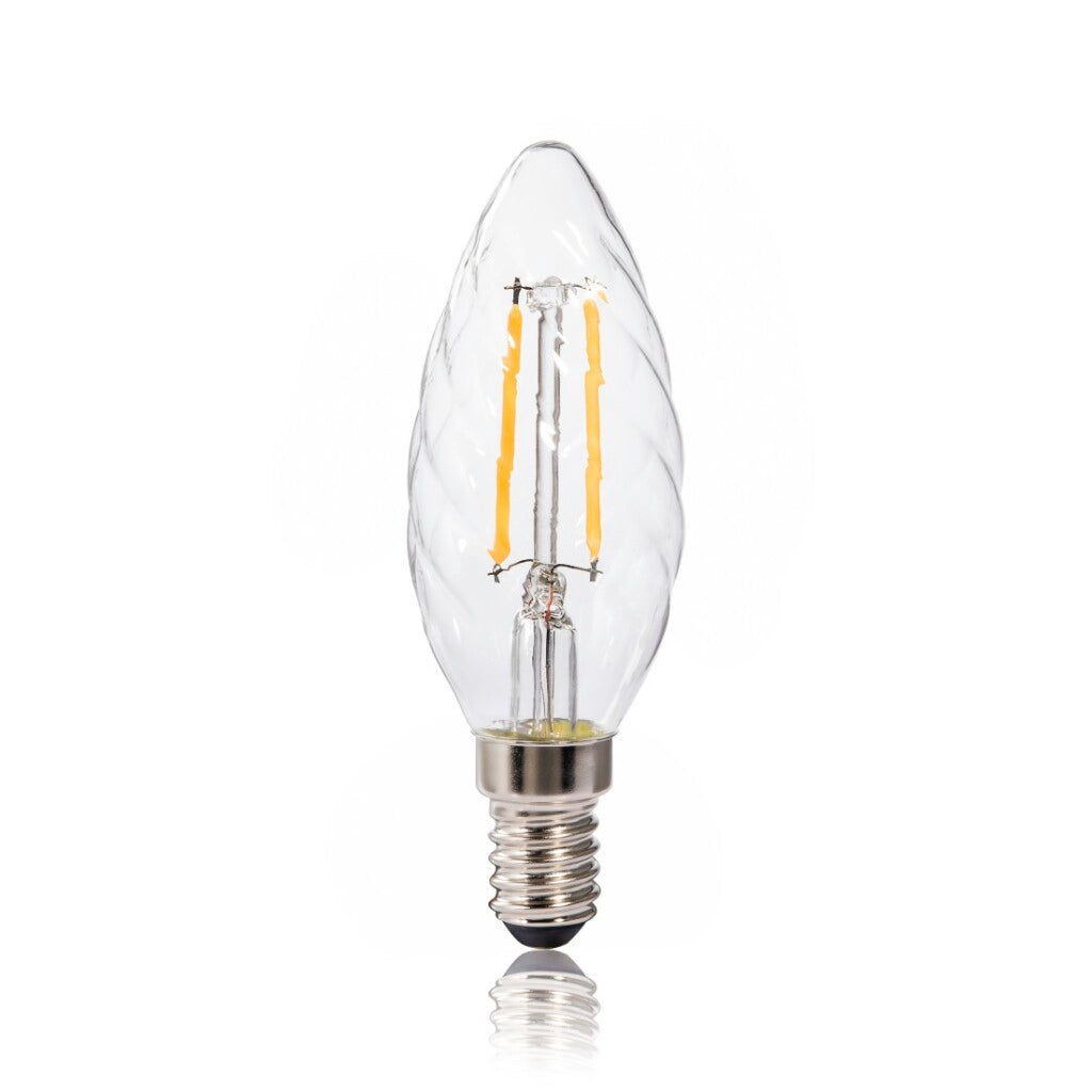Xavax LED drut Glow E14 250LM zastępuje 25 W Lampa świecy ciepła biała