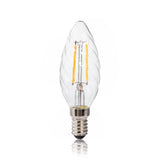 Xavax LED drut Glow E14 250LM zastępuje 25 W Lampa świecy ciepła biała