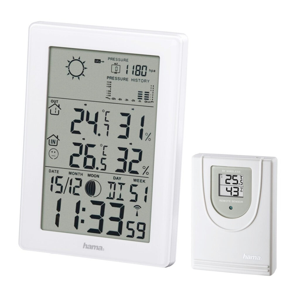 Meteorologická stanice Hama EWS-3200 bílá