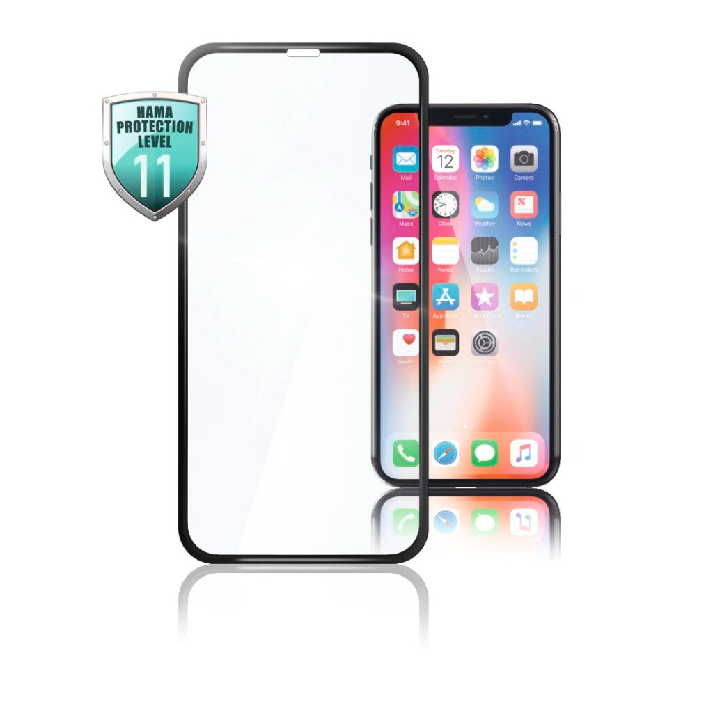 Hama 3D-full-skjermbeskyttelsesglass for Apple iPhone 11 Black