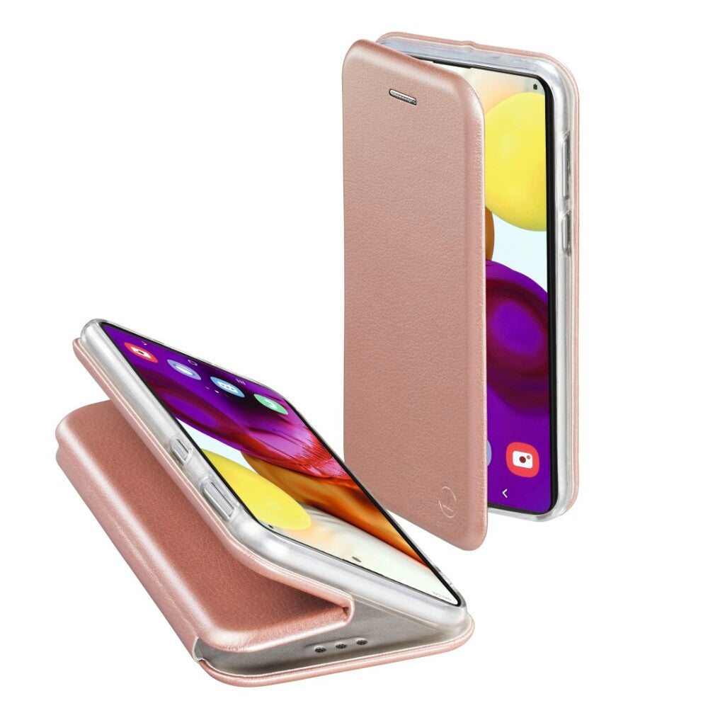 HAMA BROCHLET CURVE för Samsung Galaxy A71 Roségoud